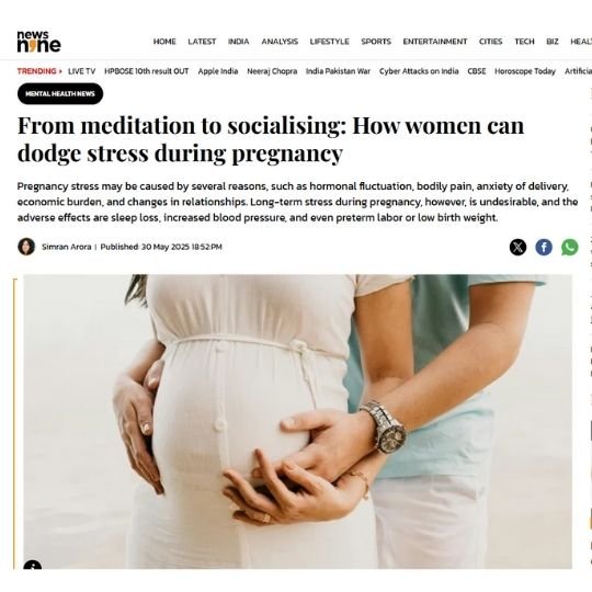 From meditation to socialising: How women can dodge stress during pregnancy